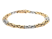 Jewellery, BRACELET, 14K gold/white gold, in auction: General – Tuesday 26 May