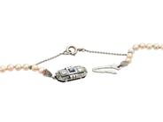 Jewellery - PEARL NECKLACE, natural saltwater pearls approx. 3,1-7.5 mm - View 4