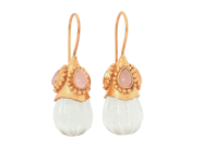 Jewellery, EARRINGS, gilt brass, in auction: Lilla jewellery – Tuesday 5 May