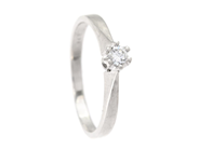 Jewellery, SOLITAIRE RING, platinum, in auction: Lilla jewellery – Tuesday 5 May