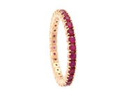 Jewellery, FULL ETERNITY RING, 18K roseguld, in auction: Lilla jewellery – Tuesday 5 May