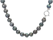 Jewellery - PEARL NECKLACE, cultured Tahitian pearls approx. 11-17,7 mm - View 1