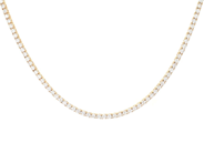 Jewellery - RIVIERE NECKLACE, 18K gold - View 1