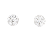 Jewellery - EARRINGS, 18K white gold - View 1