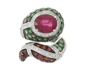 Jewellery - RING, 18K white gold - View 3