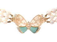 Jewellery - PEARL NECKLACE, 3-rows - View 2