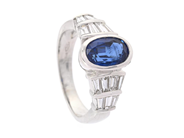 Jewellery - RING, 18K white gold - View 1