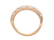 Jewellery - ETERNITY RING, 18K gold - View 2