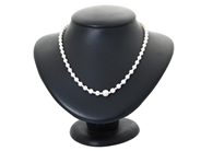 Jewellery, PEARL NECKLACE, river pearls approx. 3,9-7,5 mm, in auction: Classic – Saturday 16 May