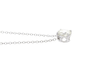 Jewellery - PENDANT WITH CHAIN, 18K white gold - View 2