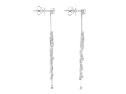 Jewellery - EARRINGS, 18K white gold - View 2