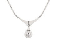 Jewellery - NECKLACE, 18K white gold - View 1