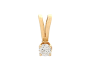 Jewellery, SOLITAIRE PENDANT, 14K gold, in auction: Lilla jewellery – Tuesday 2 June