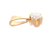 Jewellery - SOLITAIRE PENDANT, 18K gold - View 2