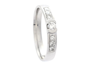 Jewellery - RING, 18K white gold - View 1