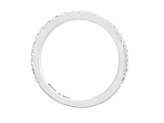 Jewellery - ETERNITY RING, 18K white gold - View 2