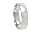 Jewellery - PLAIN RING, 18K white gold - View 1