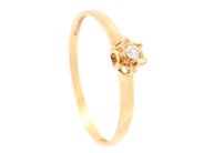 Jewellery, SOLITAIRE RING, 18K gold, in auction: General – Tuesday 28 July