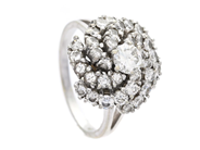 Jewellery - RING, 18K white gold - View 1