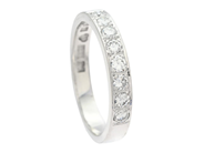 Jewellery - ETERNITY RING, 18K white gold - View 1