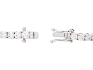 Jewellery - TENNIS BRACELET, 18K white gold - View 3