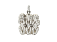 Jewellery - PENDANT, The three wise monkeys - View 1