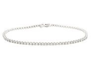 Jewellery - TENNIS BRACELET, 18K white gold - View 1