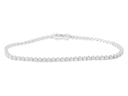Jewellery - TENNIS BRACELET, 18K white gold - View 1