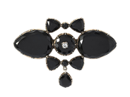 Jewellery, MOURNING JEWELLERY, brooch, in auction: Lilla jewellery – Tuesday 2 June