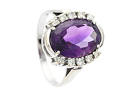 Jewellery - RING, 18K white gold - View 1