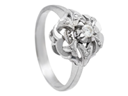 Jewellery - RING, 18K white gold - View 1
