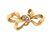 Jewellery, BROOCH, 18K gold, in auction: Lilla jewellery – Tuesday 2 June