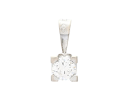 Jewellery - SOLITAIRE PENDANT, 18K white gold - View 1
