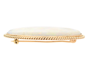 Jewellery - BROOCH, approx. 12K gold - View 2