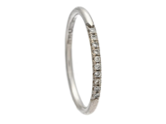 Jewellery - ETERNITY RING, 18K white gold - View 1