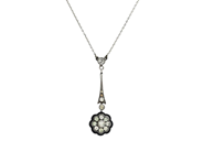 Jewellery, NECKLACE, silver, in auction: Lilla jewellery – Tuesday 16 June