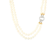Jewellery - PEARL NECKLACE, 2-strand - View 1
