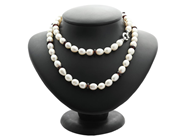 Jewellery - PEARL NECKLACE, cultured freshwater pearls approx. 8-8,5 mm - View 1