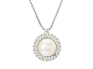 Jewellery, PENDANT WITH CHAIN, 18K white gold, in auction: Classic – Saturday 27 June