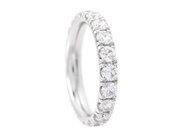 Jewellery - ETERNITY RING, platinum - View 1