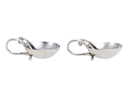 Silverware, GEORG JENSEN, salt cellars with salt spoons, in auction: Modern – Thursday 4 June