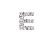 Jewellery, SINGLE EARRING, 18K white gold, in auction: Lilla jewellery – Tuesday 16 June