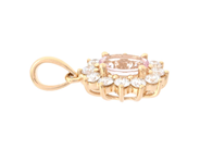 Jewellery - CLUSTER PENDANT, 18K gold - View 2