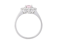 Jewellery - CLUSTER RING, 18K white gold - View 2
