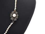 Jewellery - PEARL NECKLACE, cultured pearls - View 2