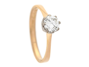 Jewellery, SOLITAIRE RING, 18K gold, in auction: General – Tuesday 23 June