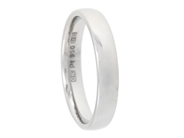 Jewellery - PLAIN RING, platinum 950 - View 1
