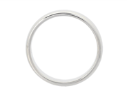 Jewellery - PLAIN RING, platinum 950 - View 2