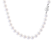 Jewellery - PEARL NECKLACE, cultured freshwater pearls 7,0-7,5 mm - View 1
