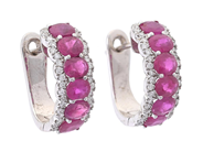 Jewellery - EARRINGS, 18K white gold - View 1